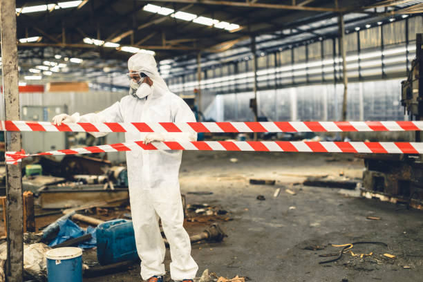 Professional Infectious Disease Decontamination technician working in Spring Valley, MN